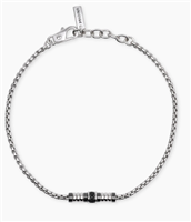 Bracciale Mabina Uomo Thinker in Argento Zircone 534156